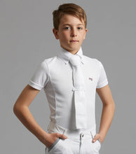 Load image into Gallery viewer, Premier Equine Mini Antonio Boy's Short Sleeve Show Shirt