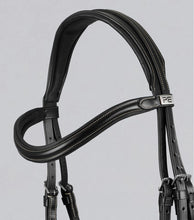 Load image into Gallery viewer, Cassano Snaffle Bridle Black