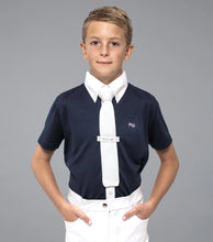 Load image into Gallery viewer, Premier Equine Mini Antonio Boy's Short Sleeve Show Shirt