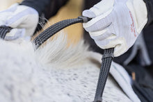 Load image into Gallery viewer, correct connect Sure Grip Rubber Reins with Rein Stops-Superb Slim Rubber Woven Grip