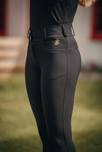 Load image into Gallery viewer, Jordan Elli® 'Chanel' Black High Waisted Full Seat Breeches