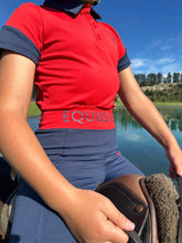 Load image into Gallery viewer, Equus Elite Kids Matching Polo (Red)