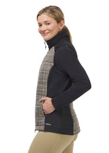 Load image into Gallery viewer, Bits of Plaid Quilted Equestrian Vest