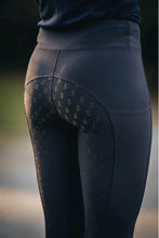 Load image into Gallery viewer, Jordan Elli Tina - High Waisted Full Seat Equestrian Tight - Black