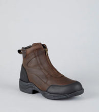 Load image into Gallery viewer, Vinci Waterproof Zip Front Boot Brown