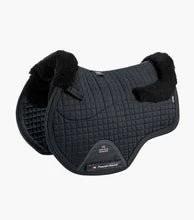 Load image into Gallery viewer, Close Contact Merino Wool European GP/Jump Square saddle pad