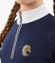 Load image into Gallery viewer, Ravina Girls Short Sleeve Riding Top