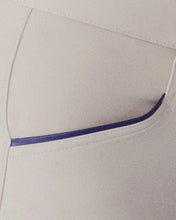Load image into Gallery viewer, BTB 'PORTIA' BEIGE BREECH with dark navy, white or dark brown trim