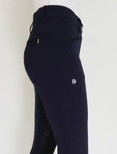 Load image into Gallery viewer, BTB 'MOLLY' COOLMAX BAMBOO BREECH IN NAVY, GREY & WHITE & GREEN