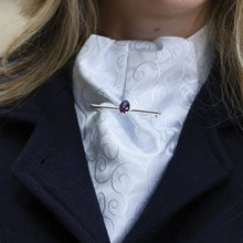 Load image into Gallery viewer, amethyst stock pin
