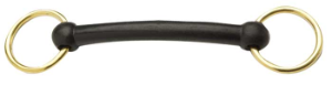 Brass Ring Nylon Snaffle