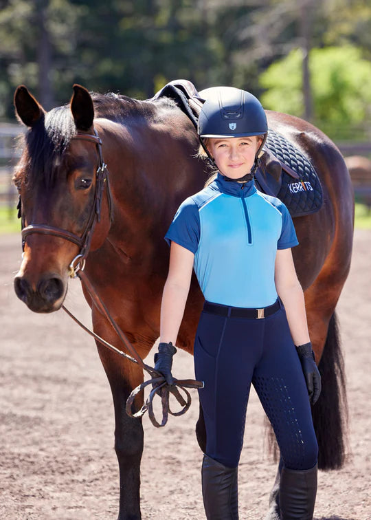 Kids Coolcore® Silicone Full Leg Riding Tech Tight