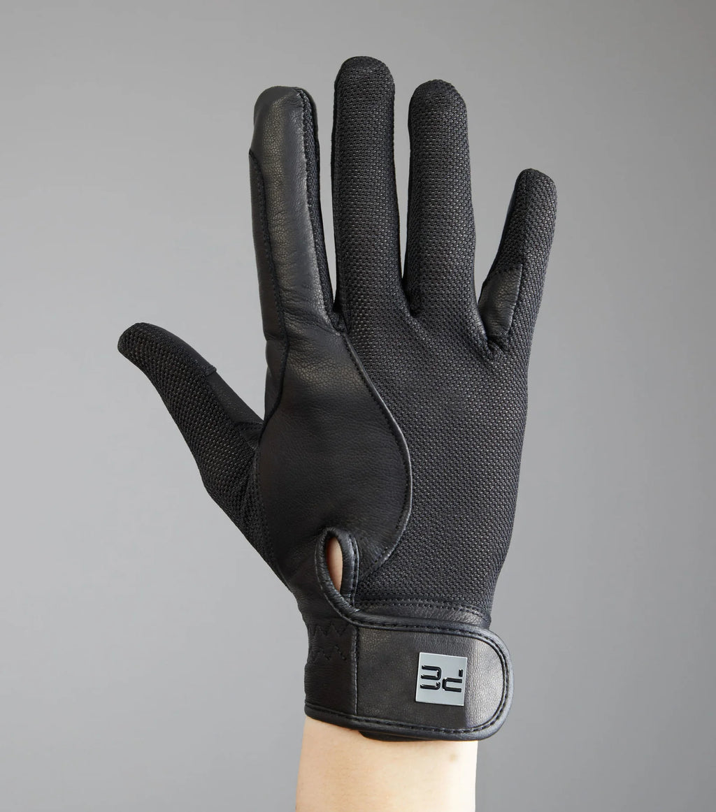 PEI Bordoni Leather Mesh Riding Gloves
