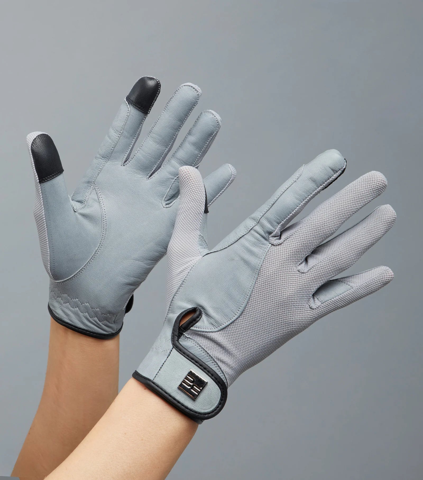 PEI Bordoni Leather Mesh Riding Gloves
