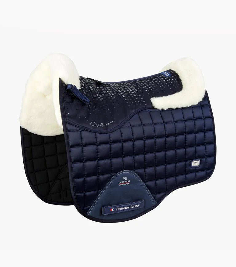 Capella Close Contact Merino Wool Dressage Square Saddle Pad