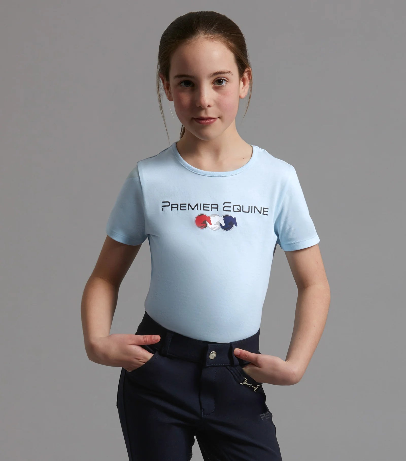 Chiaro Girls Cotton Riding T-Shirt