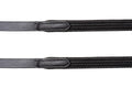 correct connect Sure Grip Rubber Reins with Rein Stops-Superb Slim Rubber Woven Grip