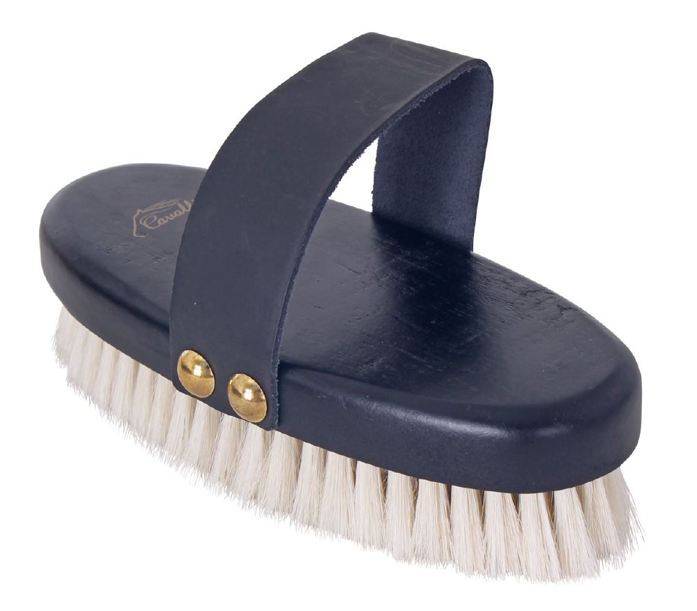 Cavallino Deluxe Body Brush With Goat Hair Bristles