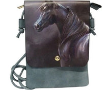 Load image into Gallery viewer, Shoulder Bag with Horse Print

