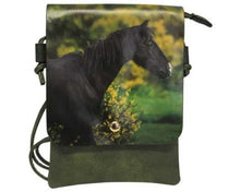 Load image into Gallery viewer, Shoulder Bag with Horse Print
