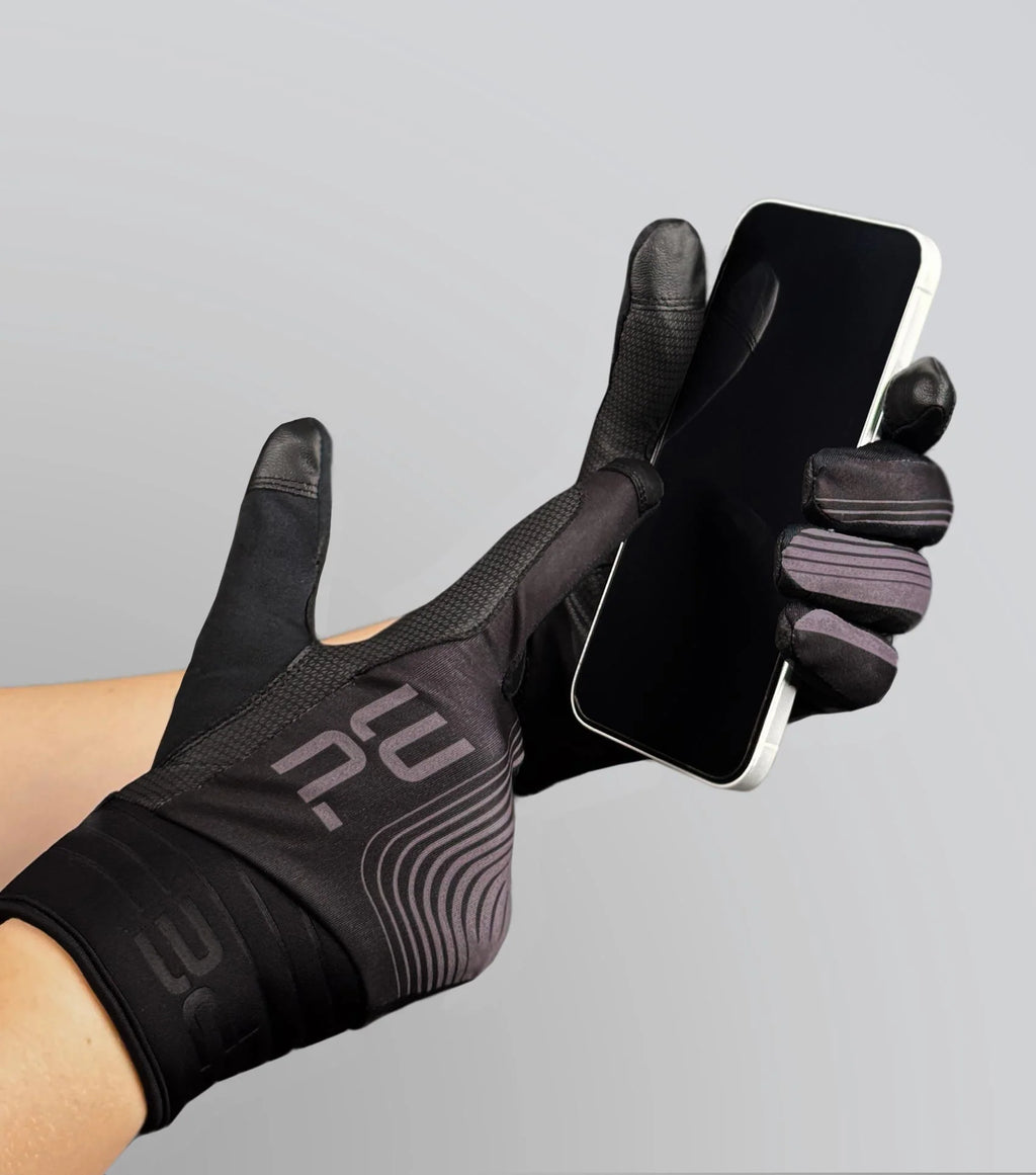 Hydrex Waterproof Riding Gloves Black