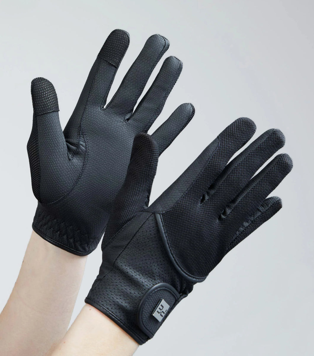 Presa Mesh Riding Gloves Black