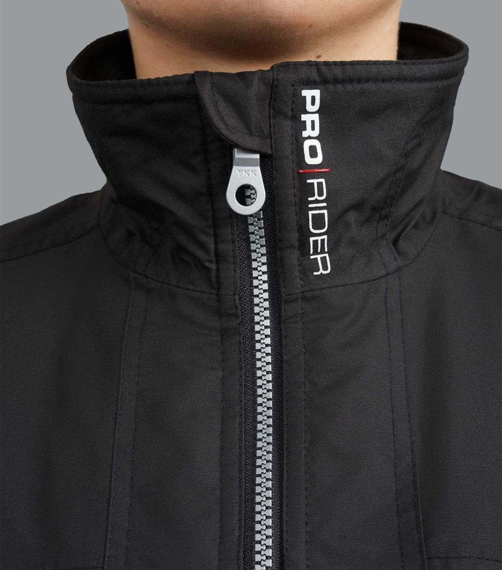 Pro Rider Unisex Waterproof Riding Jacket Black