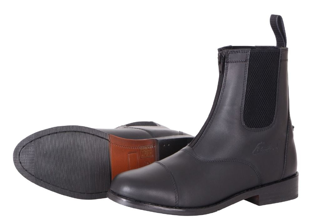 Cavallino Rider Zip Jodhpur Boots - black only