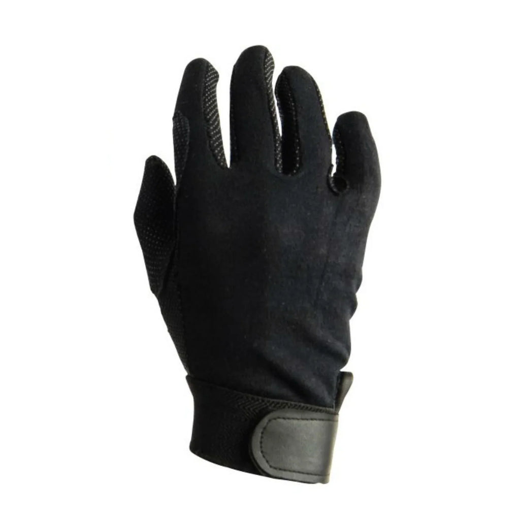 Dublin Track Riding Gloves - Black