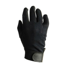 Load image into Gallery viewer, Dublin Track Riding Gloves - Black
