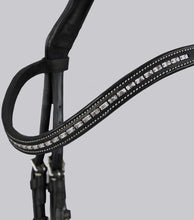 Load image into Gallery viewer, Veneto Anatomical Snaffle Bridle Black
