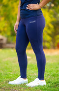 BARE ThermoFit Winter Performance Riding Tights - Black adults