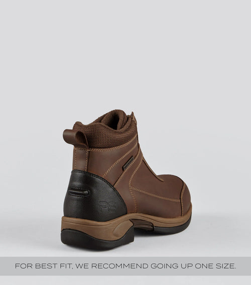Borelli Waterproof Zipped Boot Brown