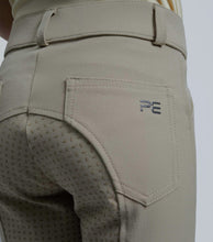 Load image into Gallery viewer, Brava Girls Full Seat Gel Competiton Riding Breeches Beige
