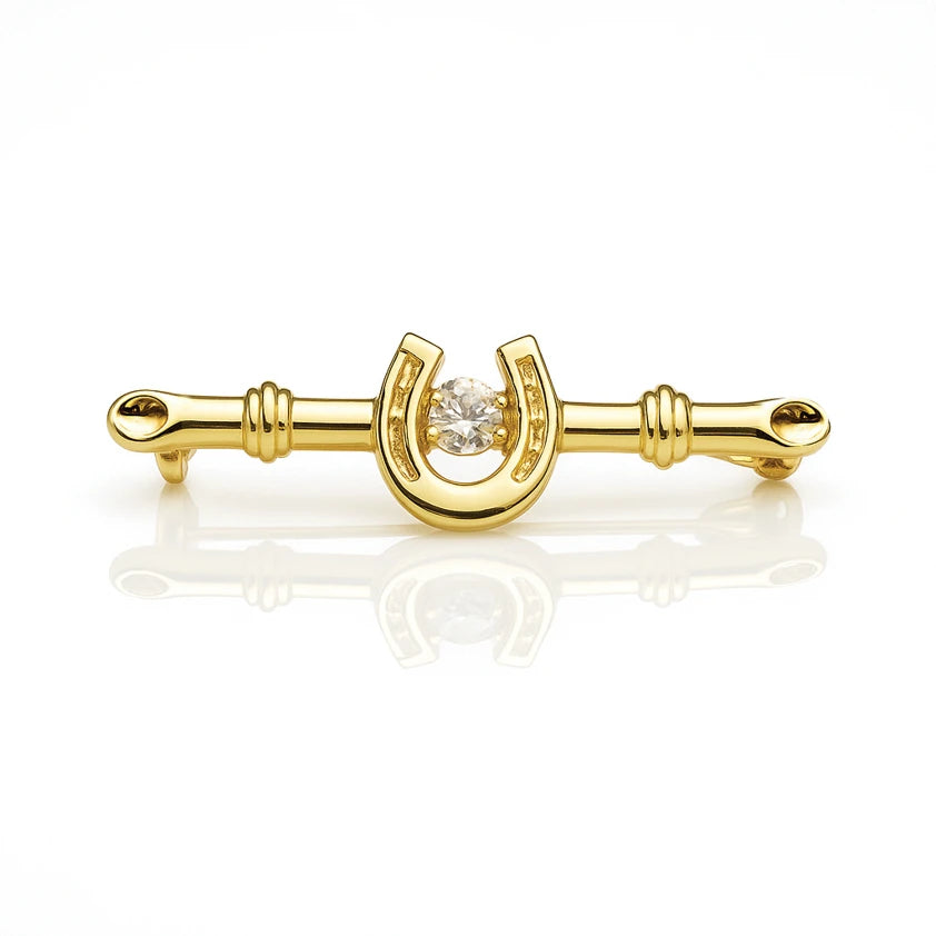 horseshoe deluxe stock pin