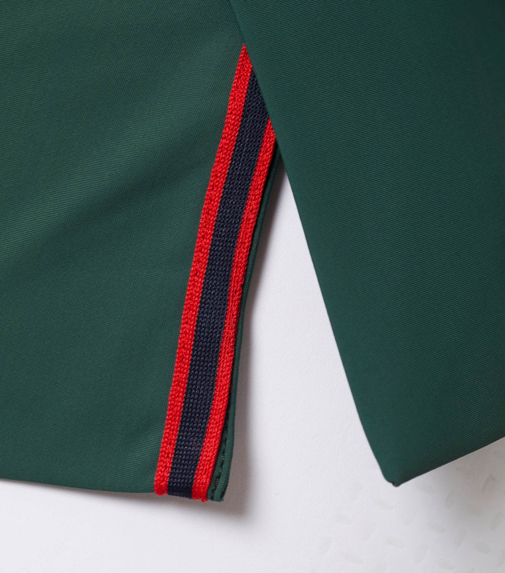 Premier Equine Hagen Ladies Competition Jacket - Green - wine- black