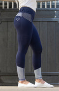 BARE Performance Riding Tights - houndstooth
