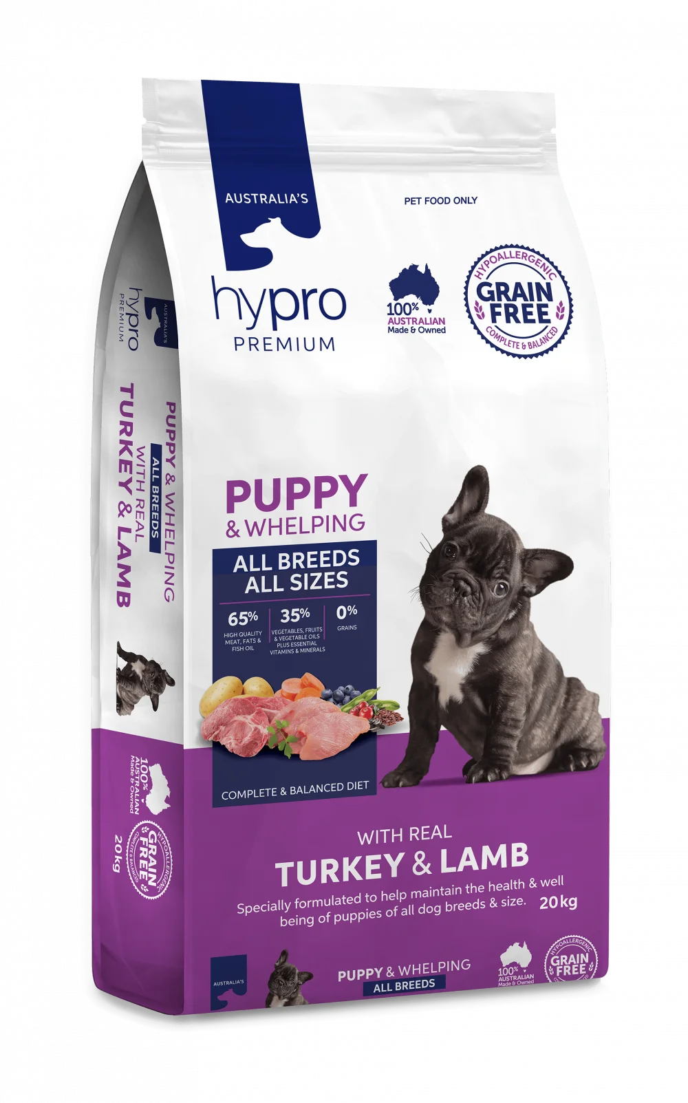 Hypro PUPPY Grain Free Turkey & Lamb