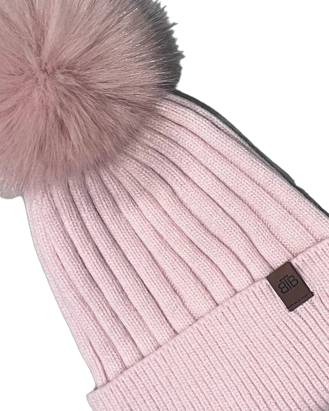 BTB WOOL BLEND POMPOM BEANIE