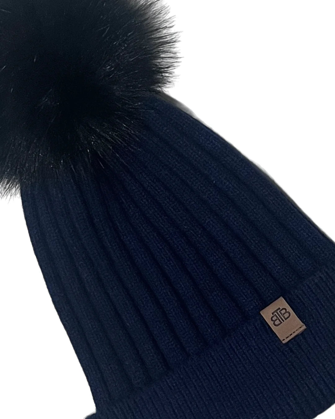 BTB WOOL BLEND POMPOM BEANIE