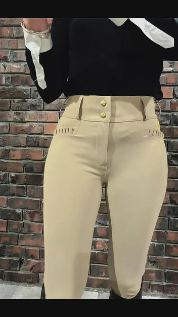 Jordan Elli Beige Full Seat Breeches
