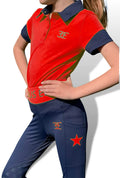Equus Elite - Kids X Training Tights (Red)