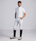 Premier Equine Ludis Men's Gel Knee Riding Breeches White