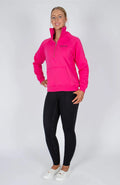BARE Quarter Zip Teddy Pullover Sweater