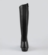 Load image into Gallery viewer, Cedo Womens Leather  Long Riding Boots Black
