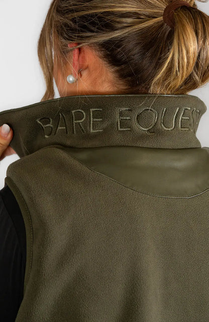 BARE Winter Series Manor Teddy Vest - Khaki