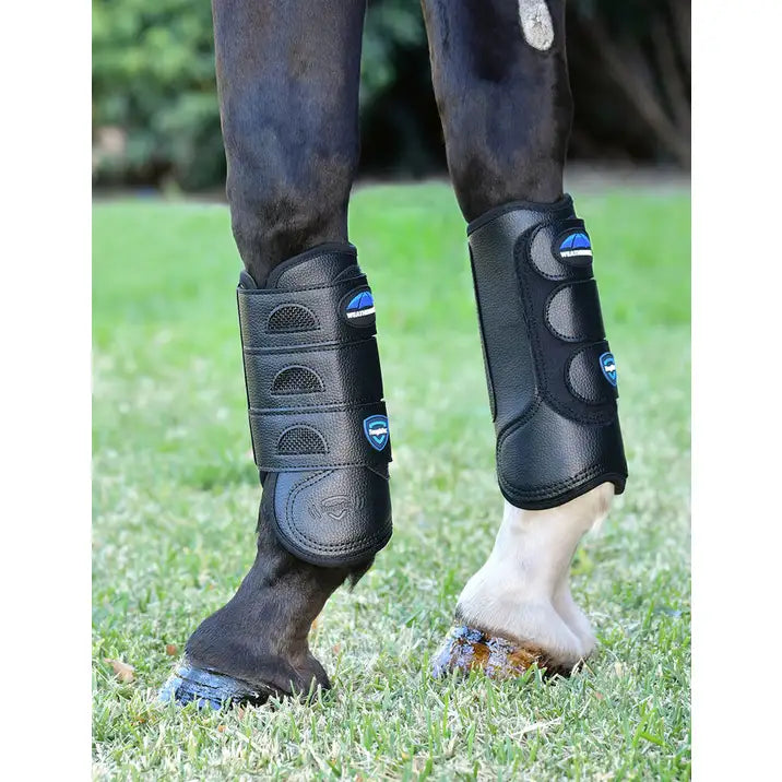 Weatherbeeta Tough-Tec Eventing Front Boots - Black