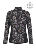 Up Tempo Fleece Tech Top - Print Kerrits