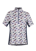 Aire Ice Fil® Oyster Short Sleeve Shirt -  Print