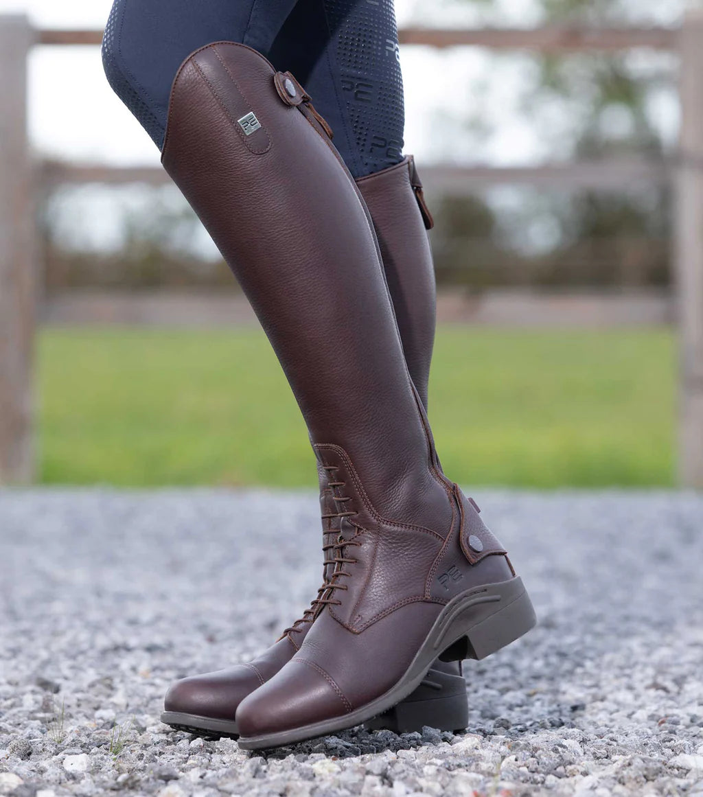 Vallardi Ladies Leather Field Tall Riding Boot